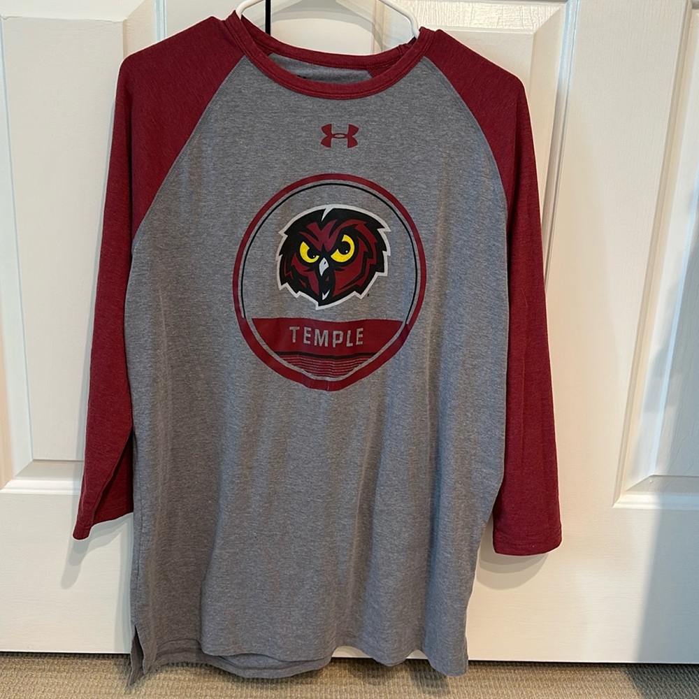 Temple university owls Under Armour tee